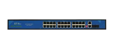 ST-S240POE (2G/2S/300W/А) PRO, (версия 4) коммутатор на 24 порта PoE +2 SFP