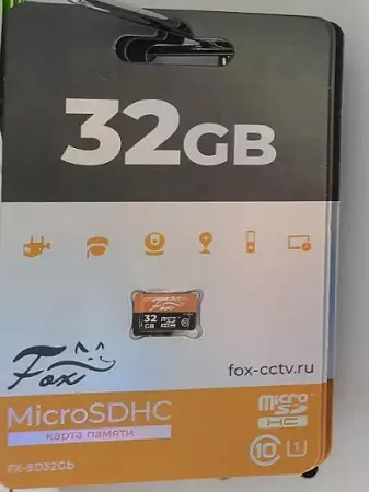 Карта памяти microSDHC 32 Гб 
