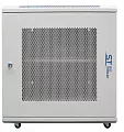 ST-NCP12U600 шкаф 12U серый с полкой, дверь с перфорацией (В600 Г530 Ш600)
