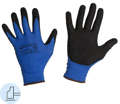 Перчатки SCAFFA NY1350S-NV/BLK (синие)