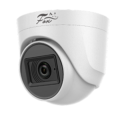 FOX FX-D29F-IR MIC Камера купольная 2МП со встроенным микрофоном TVI/AHD/CVI, ИК-20м(AoC) (DS-T203A)