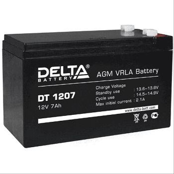DT 1207  аккумуляторная батарея Delta 7 а/ч