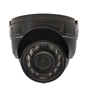 ST-S4501 4 Мп ЧЕРНАЯ, миниатюрная уличная купольная IP-камера с ИК подсветкой до 30 м