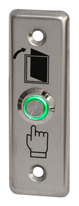 ST-EX010L, врезная кнопка выхода с индикацией Smartec