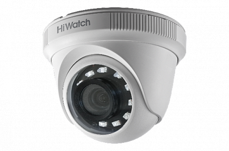 HDC-T020-P 2Мп уличная купольная HD-TVI камера с EXIR ИК-подсветкой до 20м